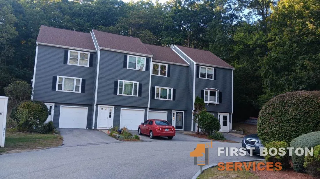 First Boston Services: Townhouse row after: consistent color across the facade